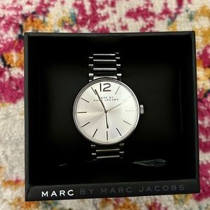 Marc by Marc Jacobs Peggy 38mm Silver Watch